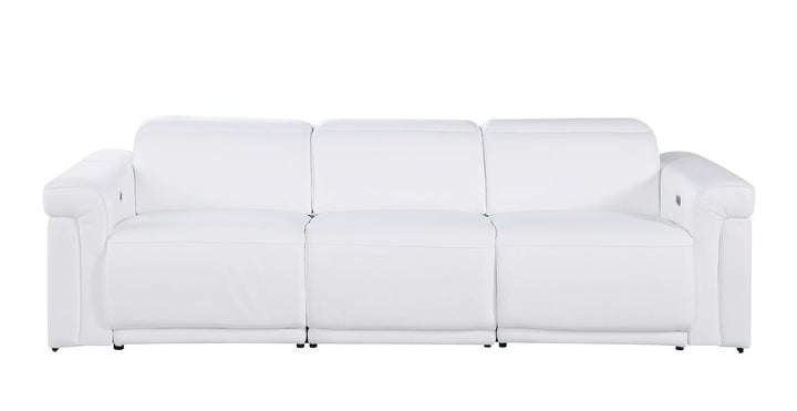 1126 - 3-Piece Modular Power Reclining Sofa In With 3 Power Recliners &amp; Power Headrests