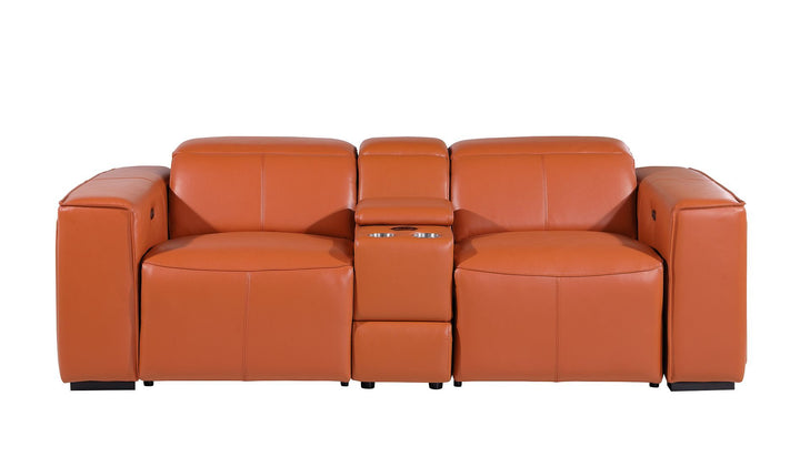 1224 - 3-Piece Modular Power Reclining Loveseat In With 2 Power Recliners &amp; Power Headrests