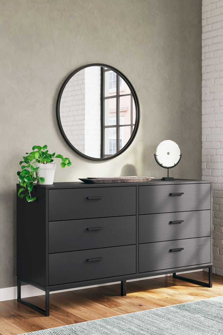 Socalle - Six Drawer Dresser