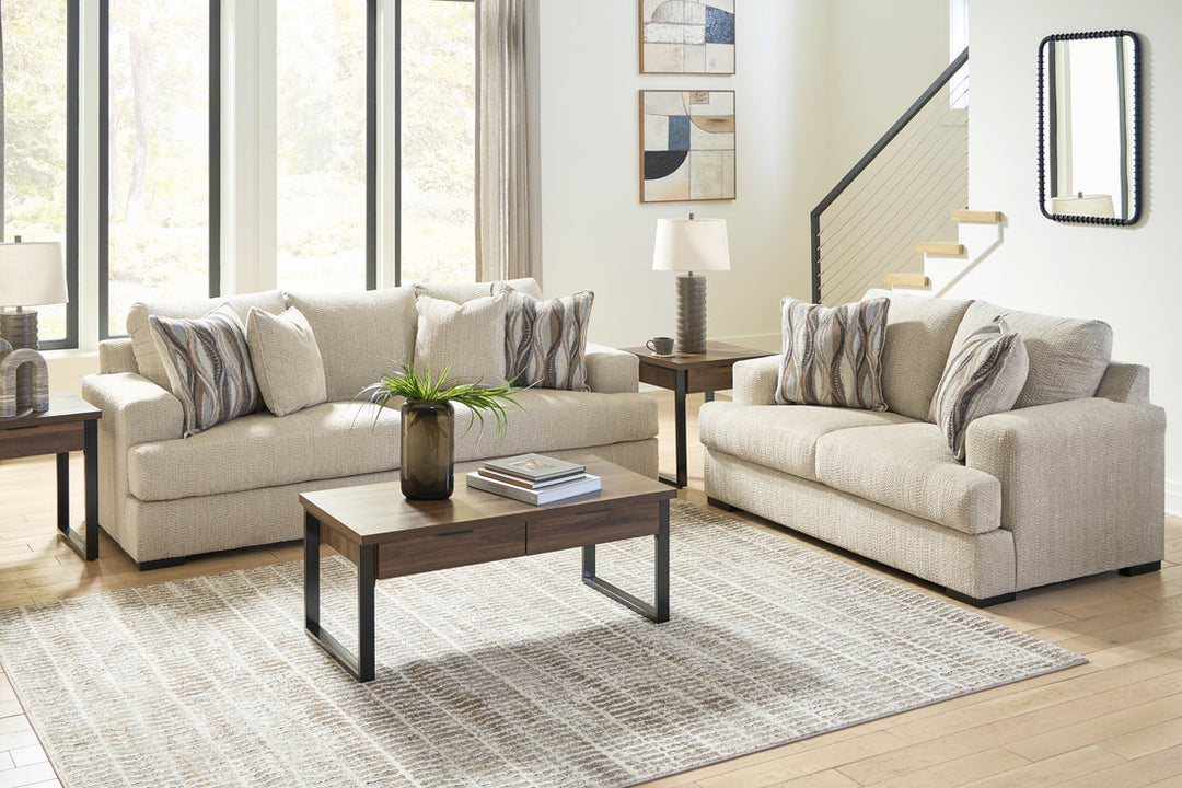 Ashley 696-05 - OVERSIZEDSofa &amp; Loveseat Set