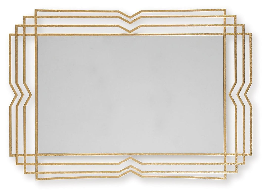 Claybrook - Gold Finish - Accent Mirror