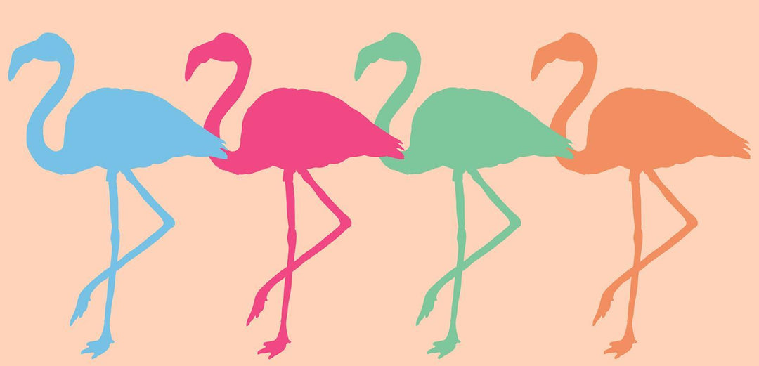 Flamingo Dance By Erica Christopher (Framed Small) - Pink