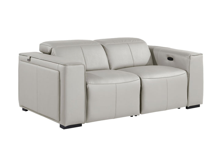 1224 - 2-Piece Modular Power Reclining Loveseat In With 2 Power Recliners &amp; Power Headrests