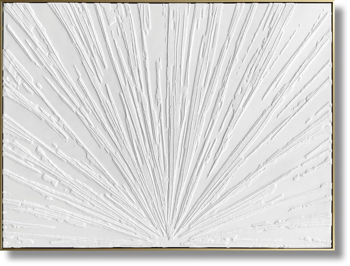 Radiant Eclipse - 35" x 47" Framed Wall Art