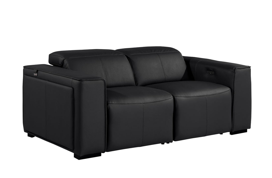 1224 - 2-Piece Modular Power Reclining Loveseat In With 2 Power Recliners &amp; Power Headrests