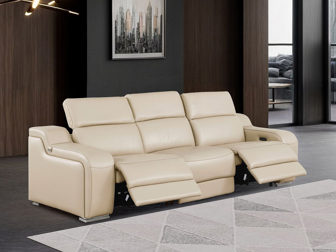 1116 - 3-Piece Modular Power Reclining Sofa In With 2 Power Recliners &amp; Power Headrests