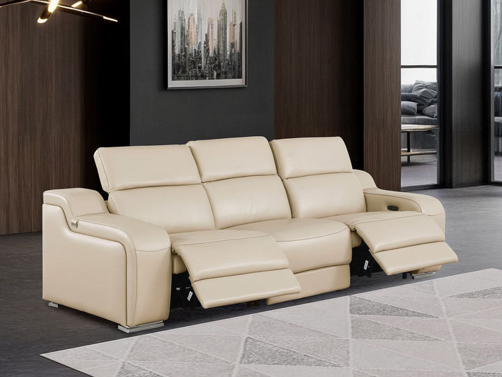 1116 - 3-Piece Modular Power Reclining Sofa In With 2 Power Recliners &amp; Power Headrests