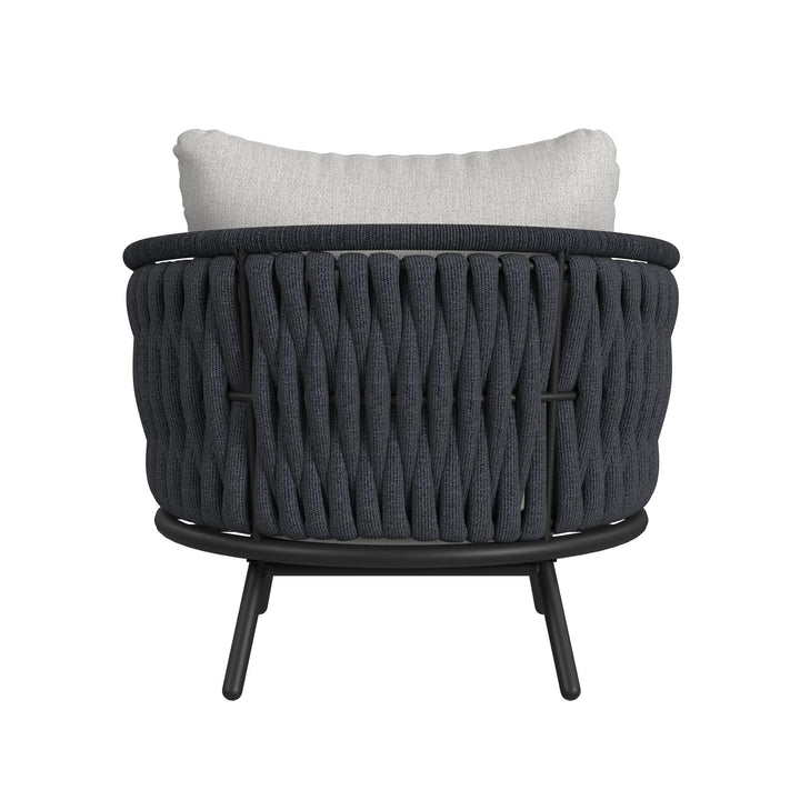 Bali - Chairs With Olefin (Set of 2) - Dark Gray