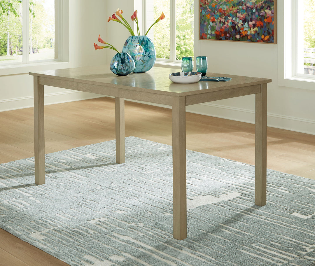 Calmoro - Dining Room Counter Extension Table - Gray