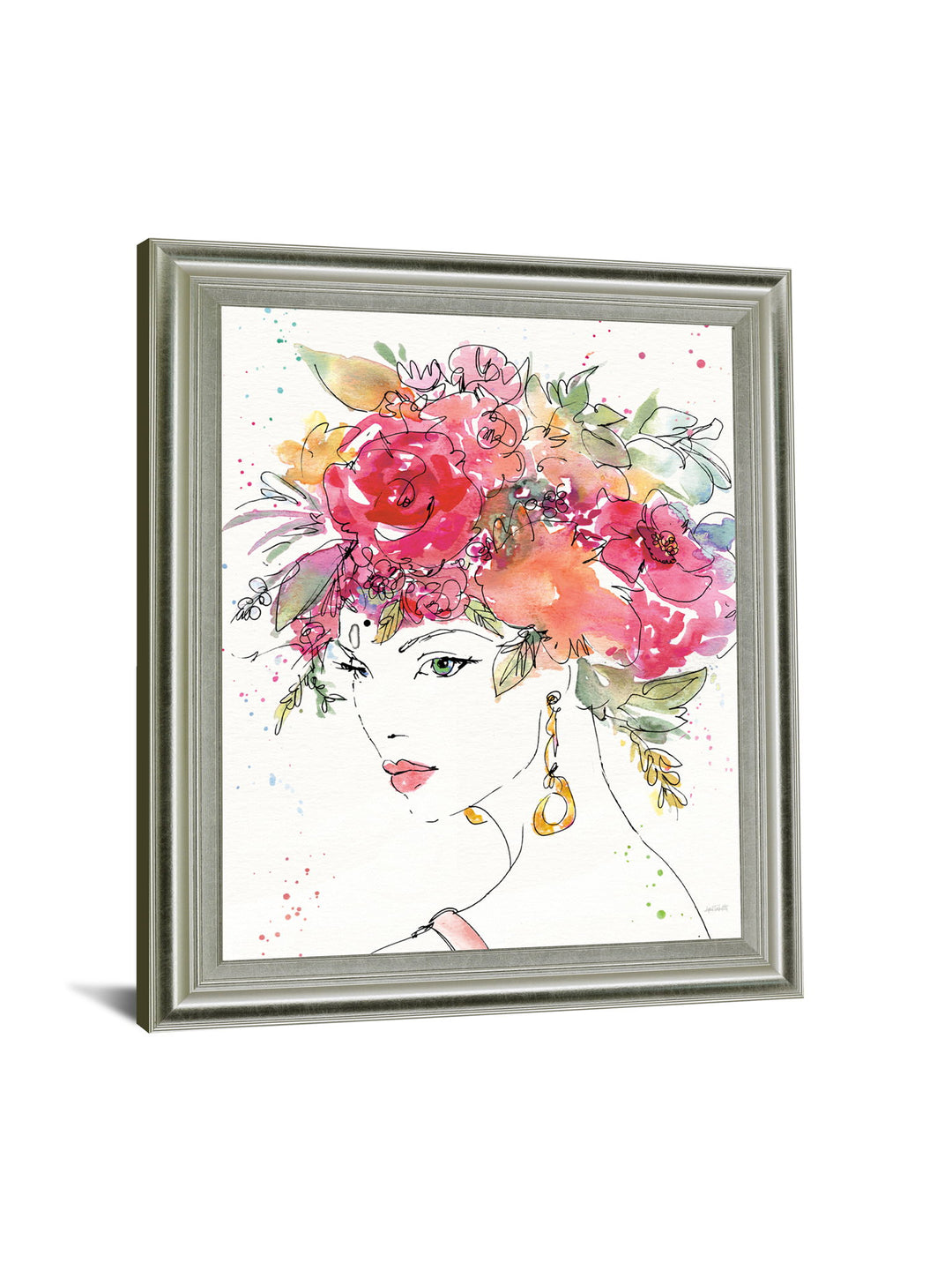 Blossom Muse - 28" x 34" Framed Wall Art