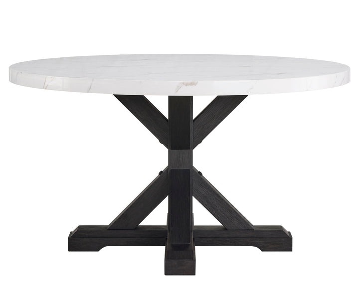 Vance - 5 Piece Dining Room Set - White / Gray