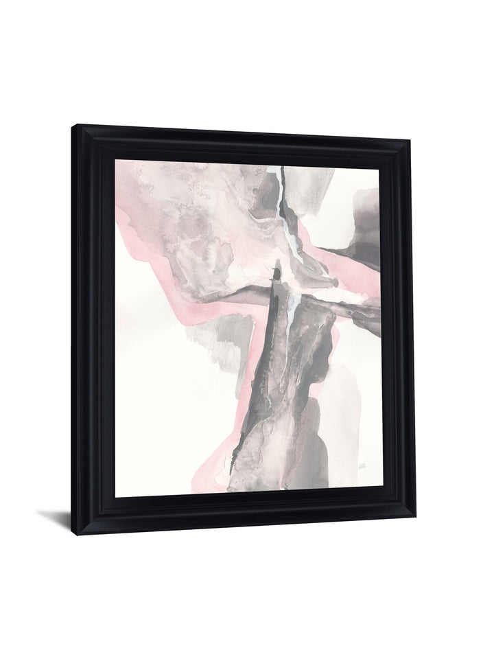 Dusky Petal Drift - 28" x 34" Framed Wall Art