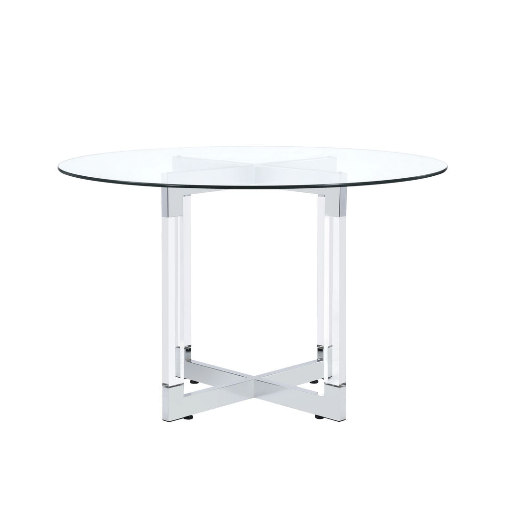 Zurich - Round Dining Table Complete - White