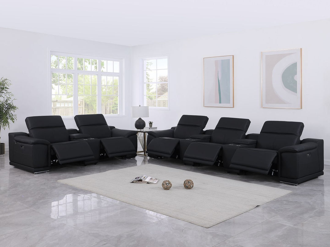 9762 - 8-Piece Modular Power Reclining Sofa And Console Loveseat Set With