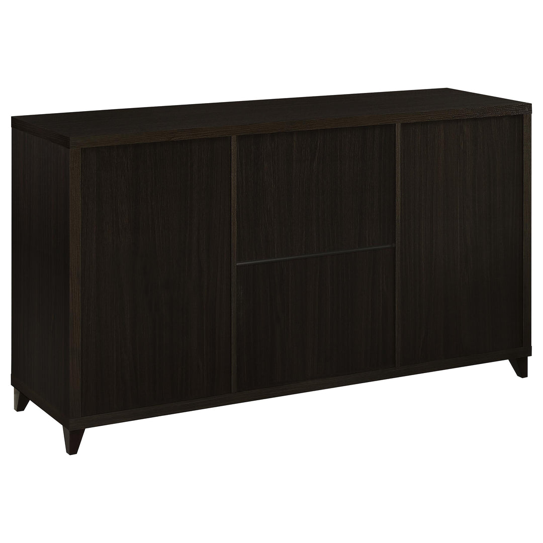 Lewes 4-piece 60-inch TV Entertainment Center Cappuccino