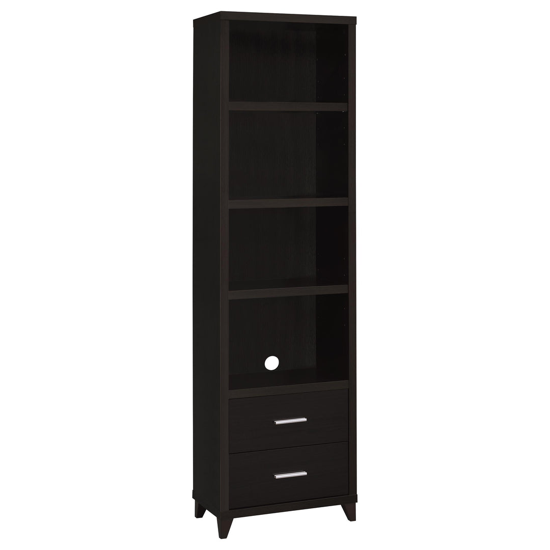 Lewes 4-piece 60-inch TV Entertainment Center Cappuccino
