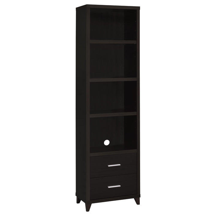 Lewes 4-piece 60-inch TV Entertainment Center Cappuccino