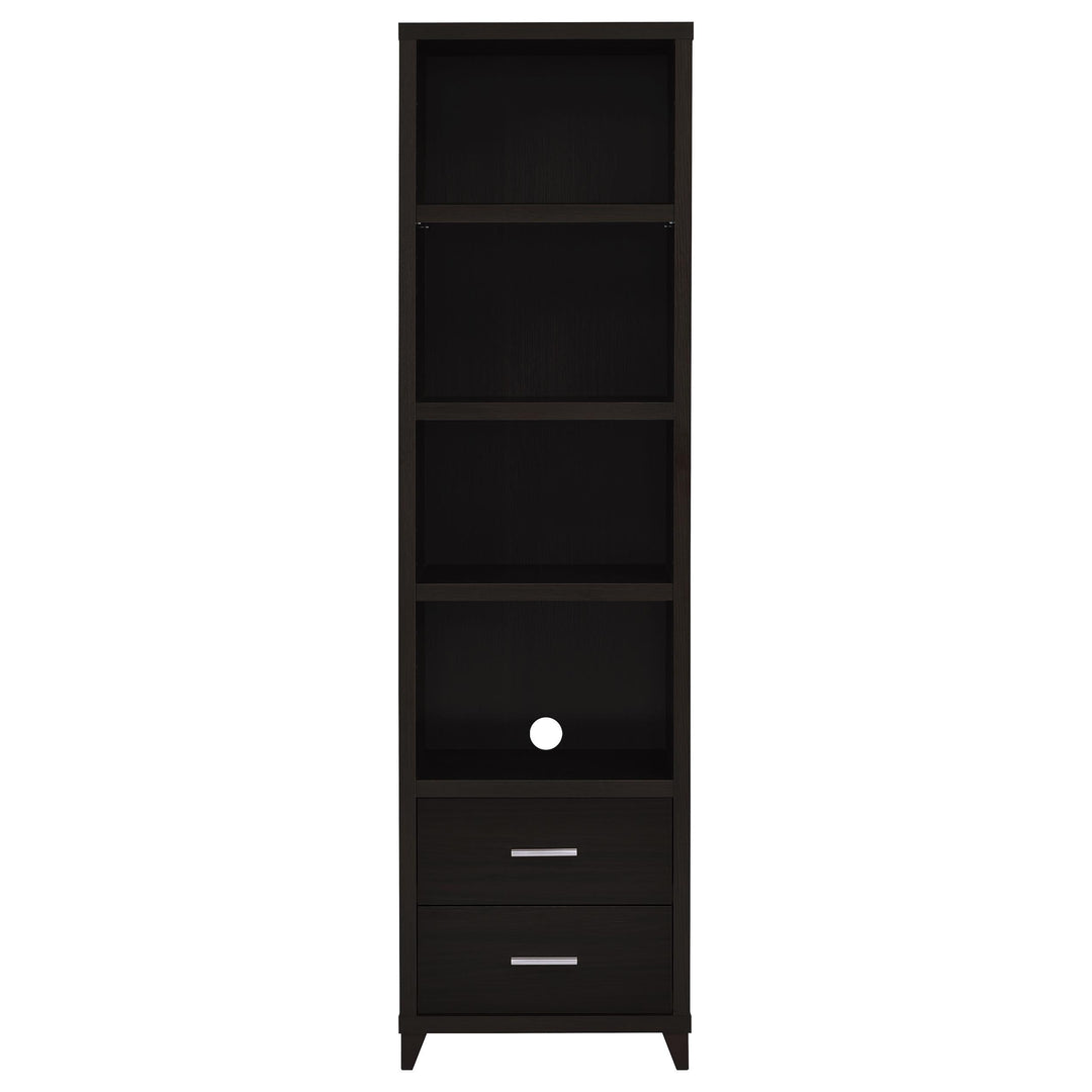 Lewes 4-piece 60-inch TV Entertainment Center Cappuccino