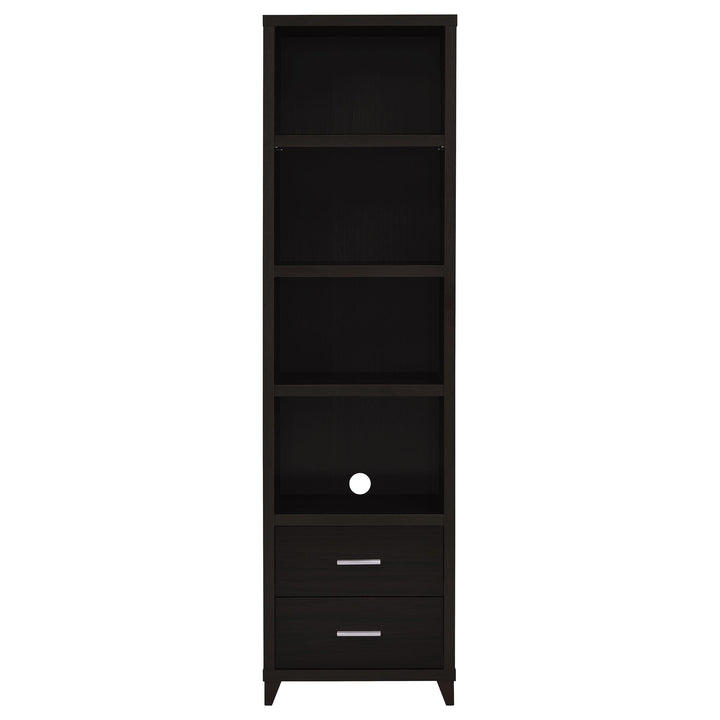 Lewes 4-piece 60-inch TV Entertainment Center Cappuccino