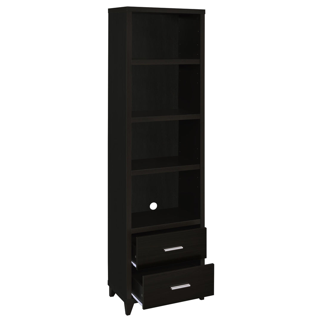 Lewes 4-piece 60-inch TV Entertainment Center Cappuccino