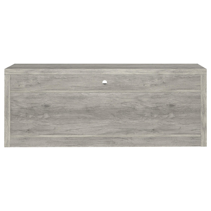Burke 2-drawer Engineered Wood 59-inch TV Stand Grey Driftwood