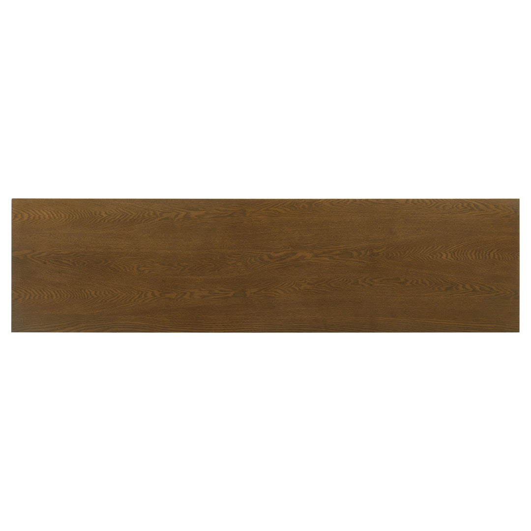 Thori 63-inch 2-door TV Stand Media Console Dark Brown