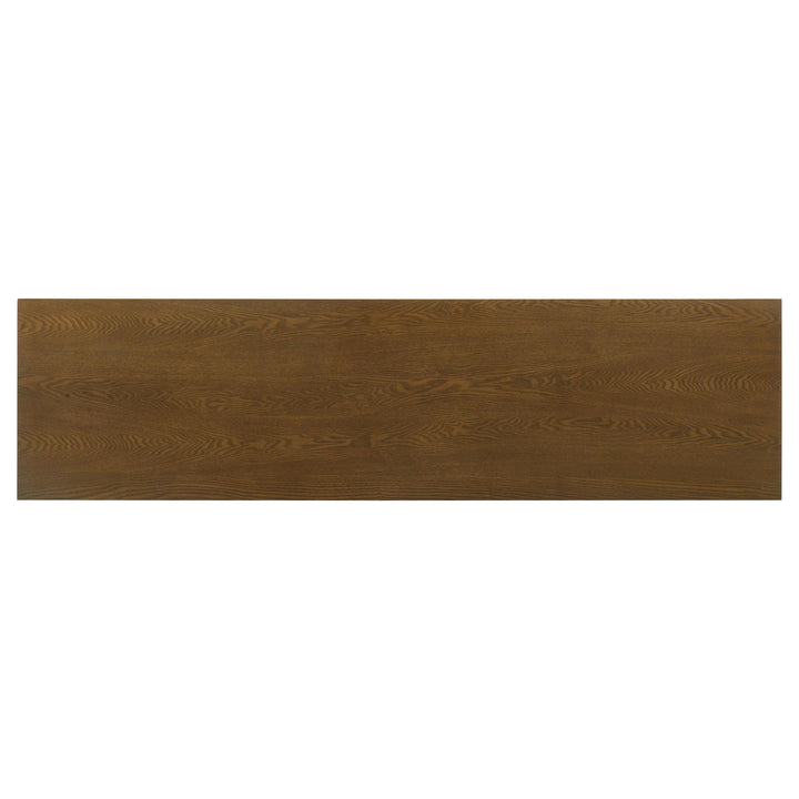 Thori 63-inch 2-door TV Stand Media Console Dark Brown
