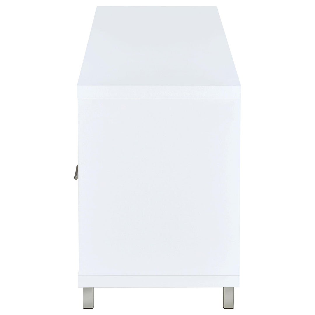 Casey 2-drawer Engineered Wood 60-inch TV Stand White