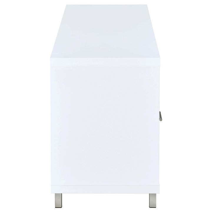 Casey 2-drawer Engineered Wood 60-inch TV Stand White