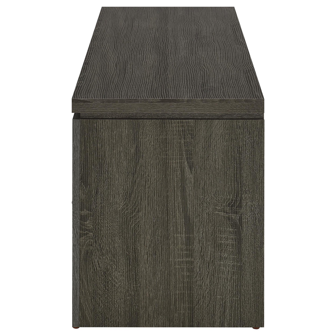 Elkton 2-drawer Engineered Wood 59-inch TV Stand Weathered Grey