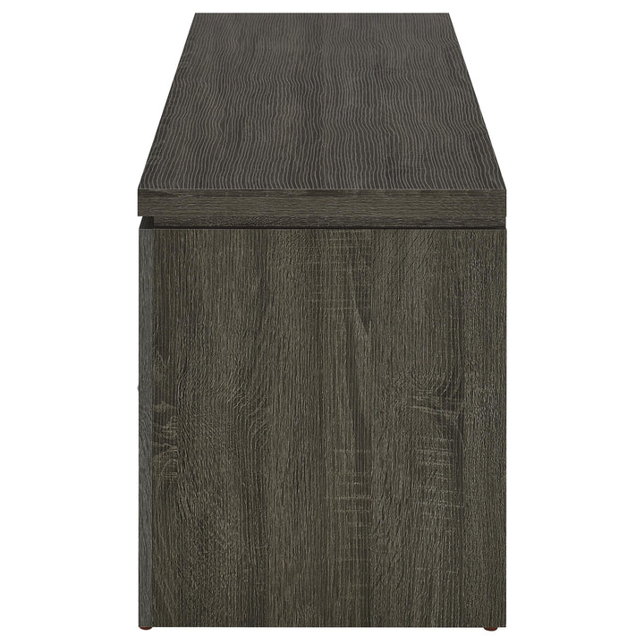 Elkton 2-drawer Engineered Wood 59-inch TV Stand Weathered Grey