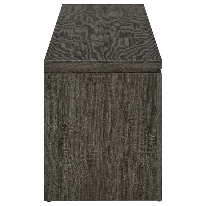 Elkton 2-drawer Engineered Wood 59-inch TV Stand Weathered Grey