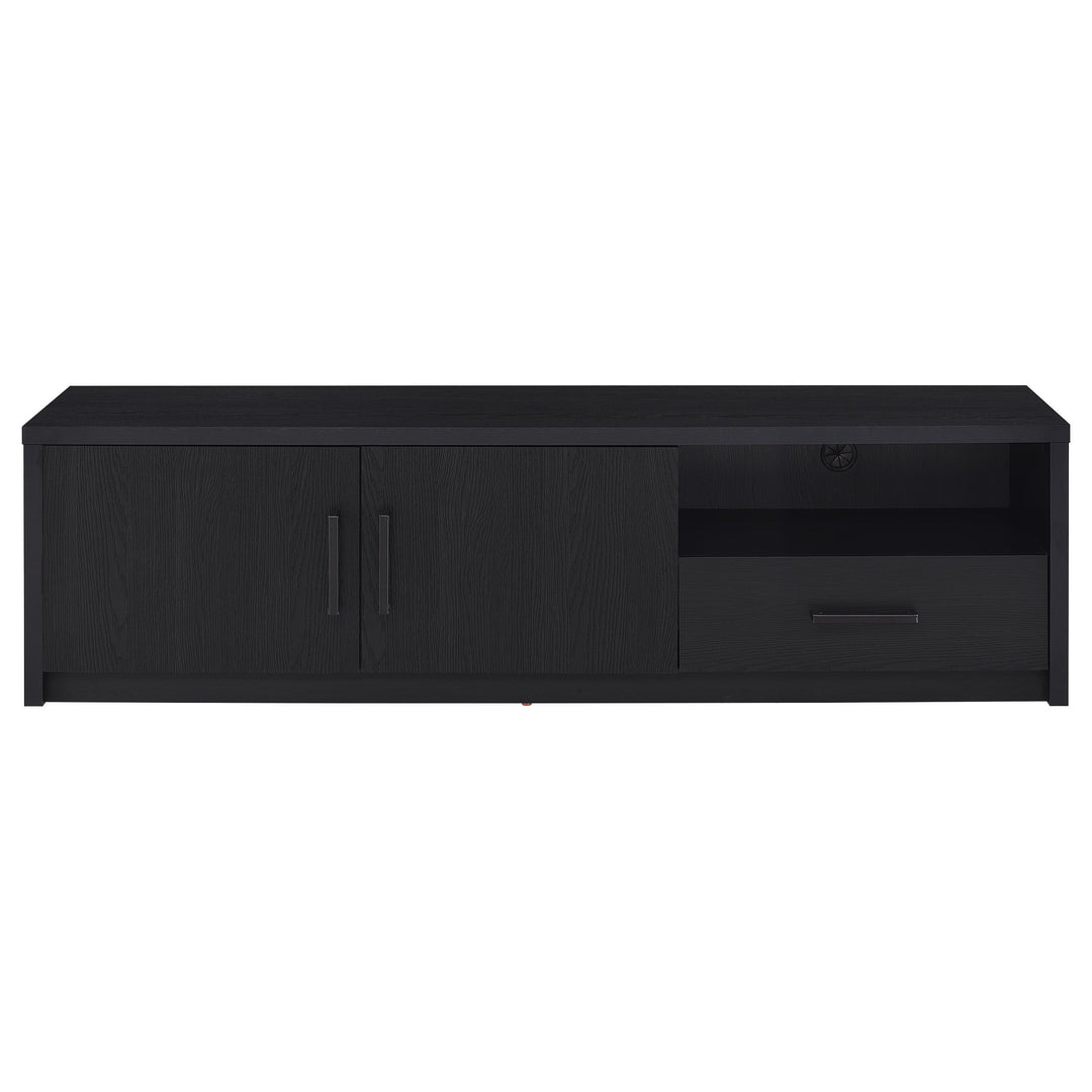 Murray 70-inch 2-door TV Stand Media Console Black