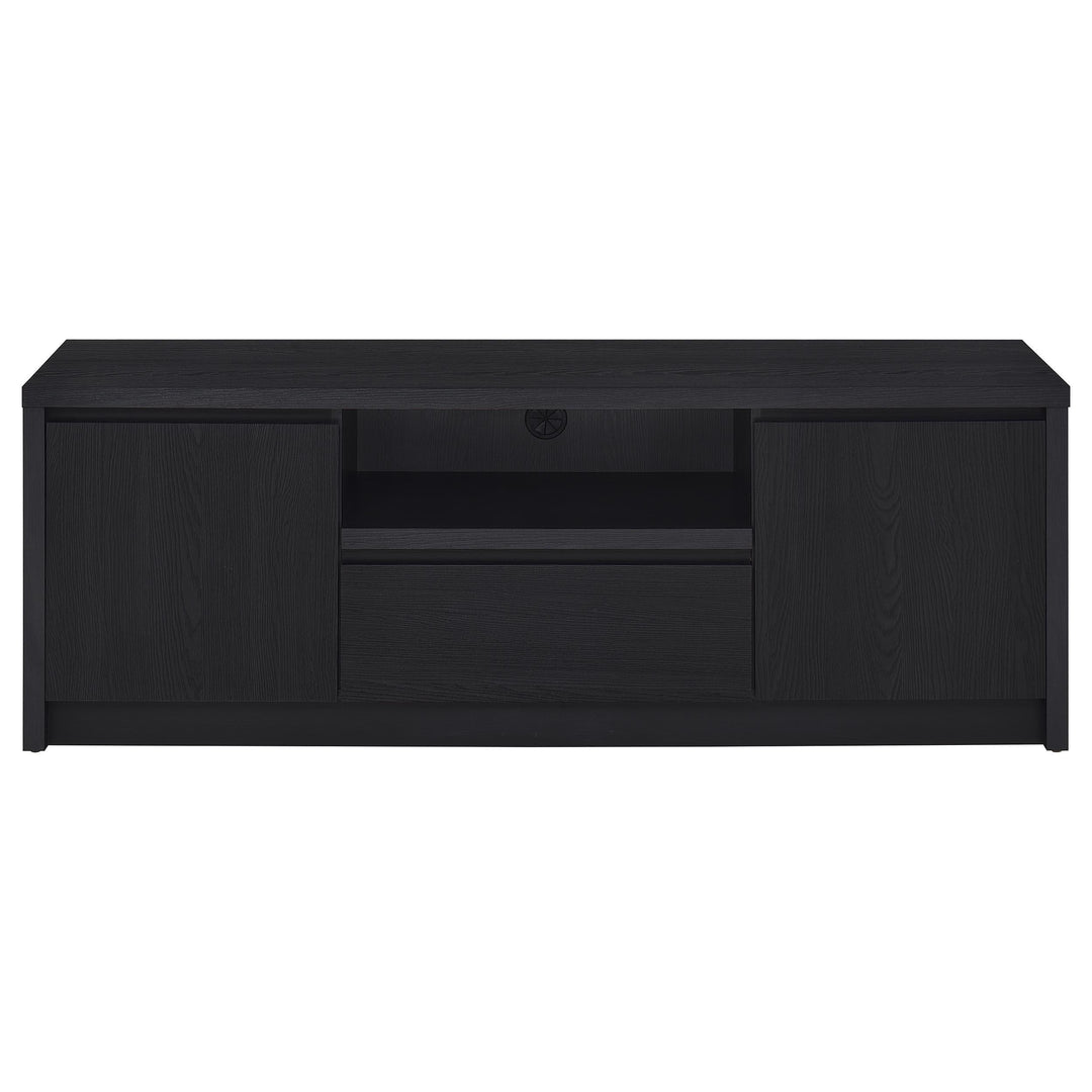 Winfield 60-inch 2-door TV Stand Media Console Black