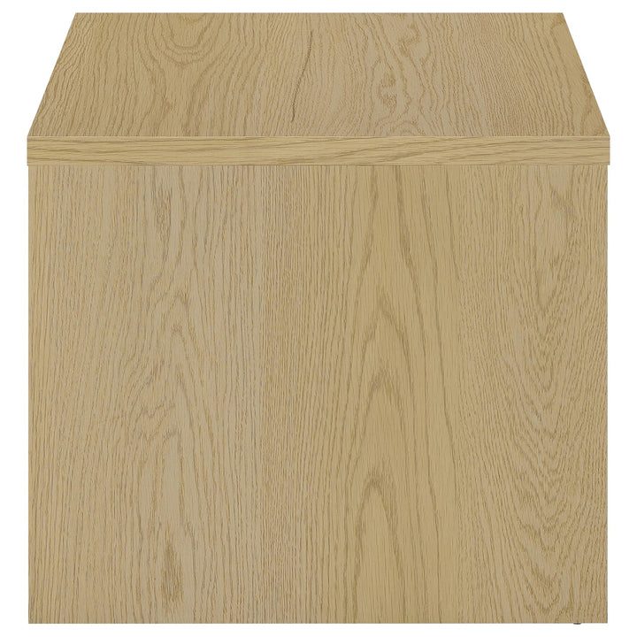 Canoga 2-piece Lift Top Cocktail Coffee Table Set Light Oak