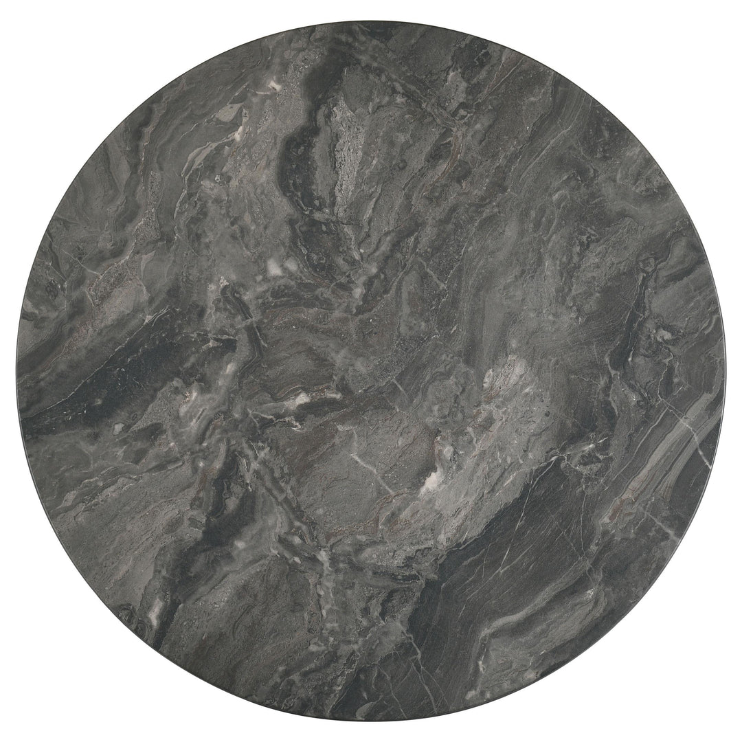 Bradley 2-Piece Round SmartTop Coffee Table Set Smokey Grey and Brown