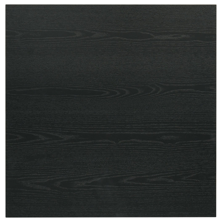 Decker Square Occasional Side End Table Black
