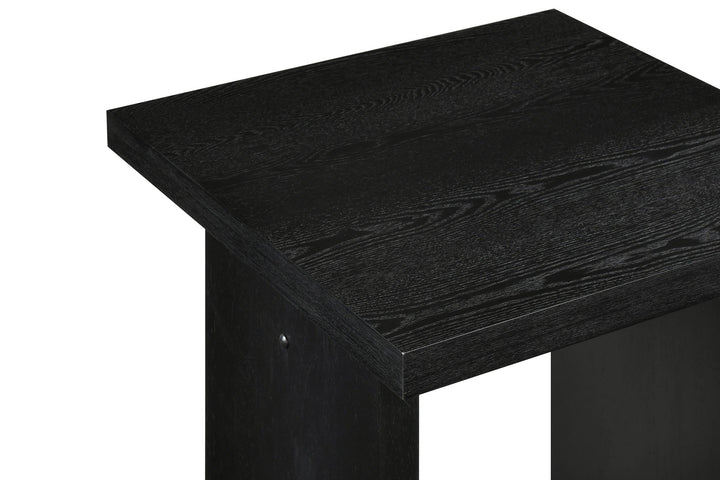 Decker 2-piece Coffee and End Table Set Black