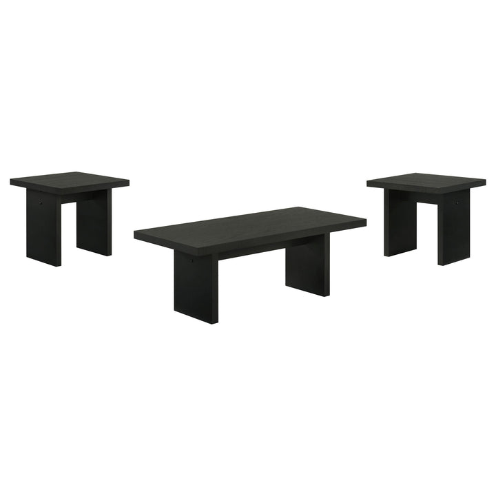Decker 3-piece Coffee and End Table Set Black