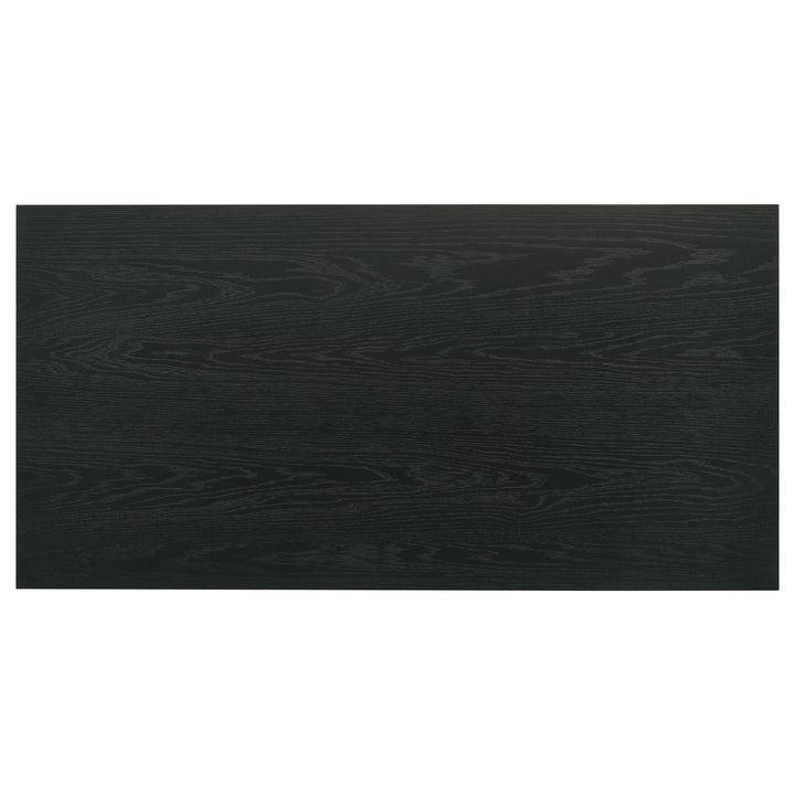 Decker 47-Inch Rectangular Cocktail Coffee Table Black