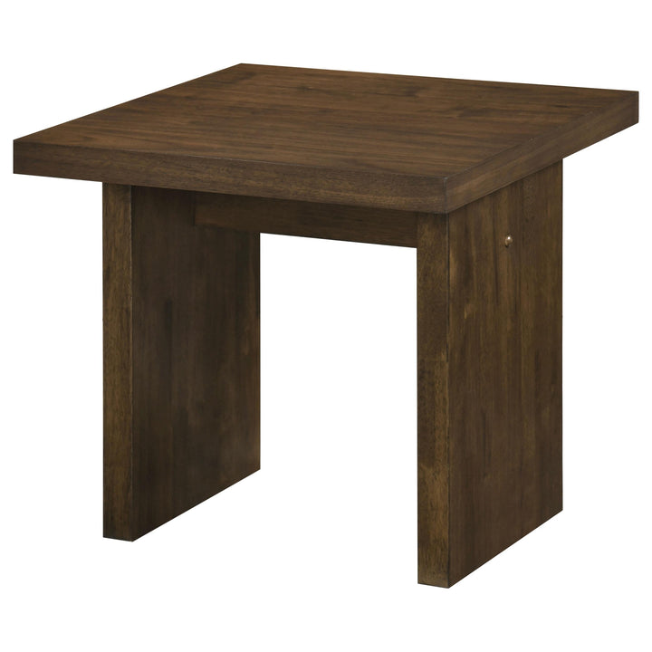 Decker Square Occasional Side End Table Walnut