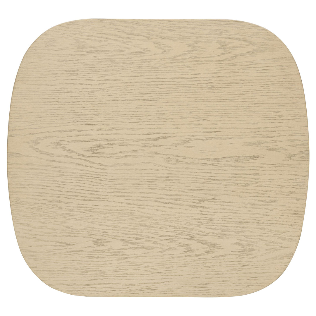 Kailani 3-piece Coastal Coffee and End Table Set Beige Oak
