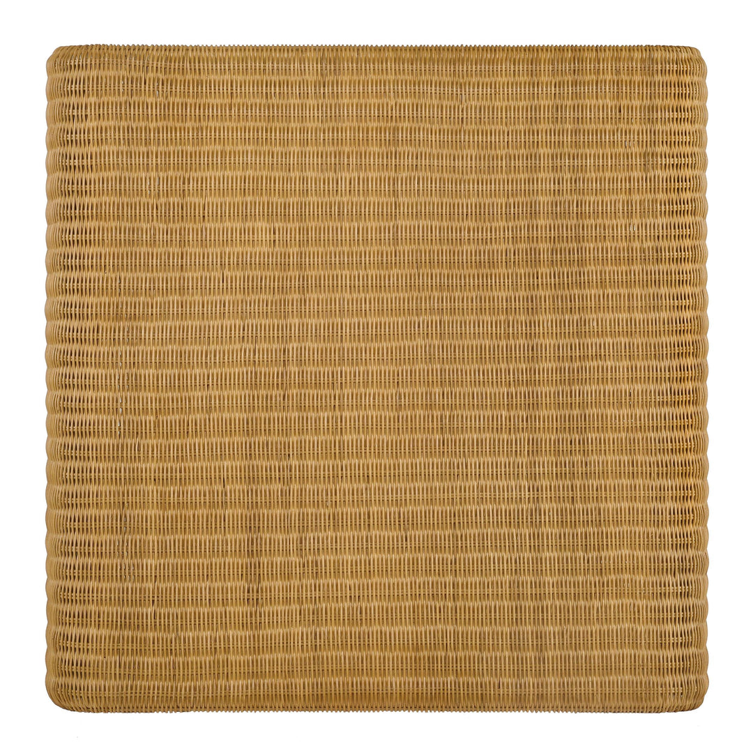 Cahya 3-piece Rattan Coffee and End Table Set Natural