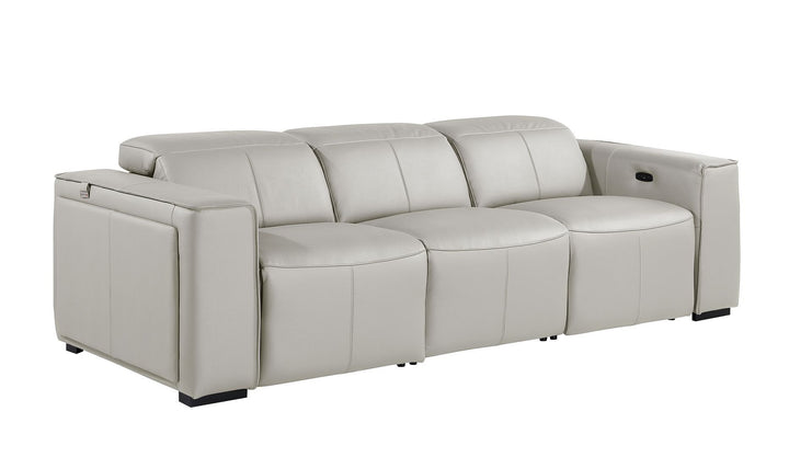 1224 - 3-Piece Modular Power Reclining Sofa In With 2 Power Recliners &amp; Power Headrests