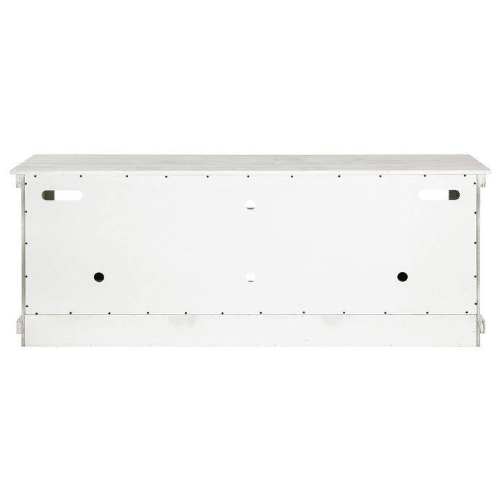Payne 70-inch TV Stand Media Console Distressed White