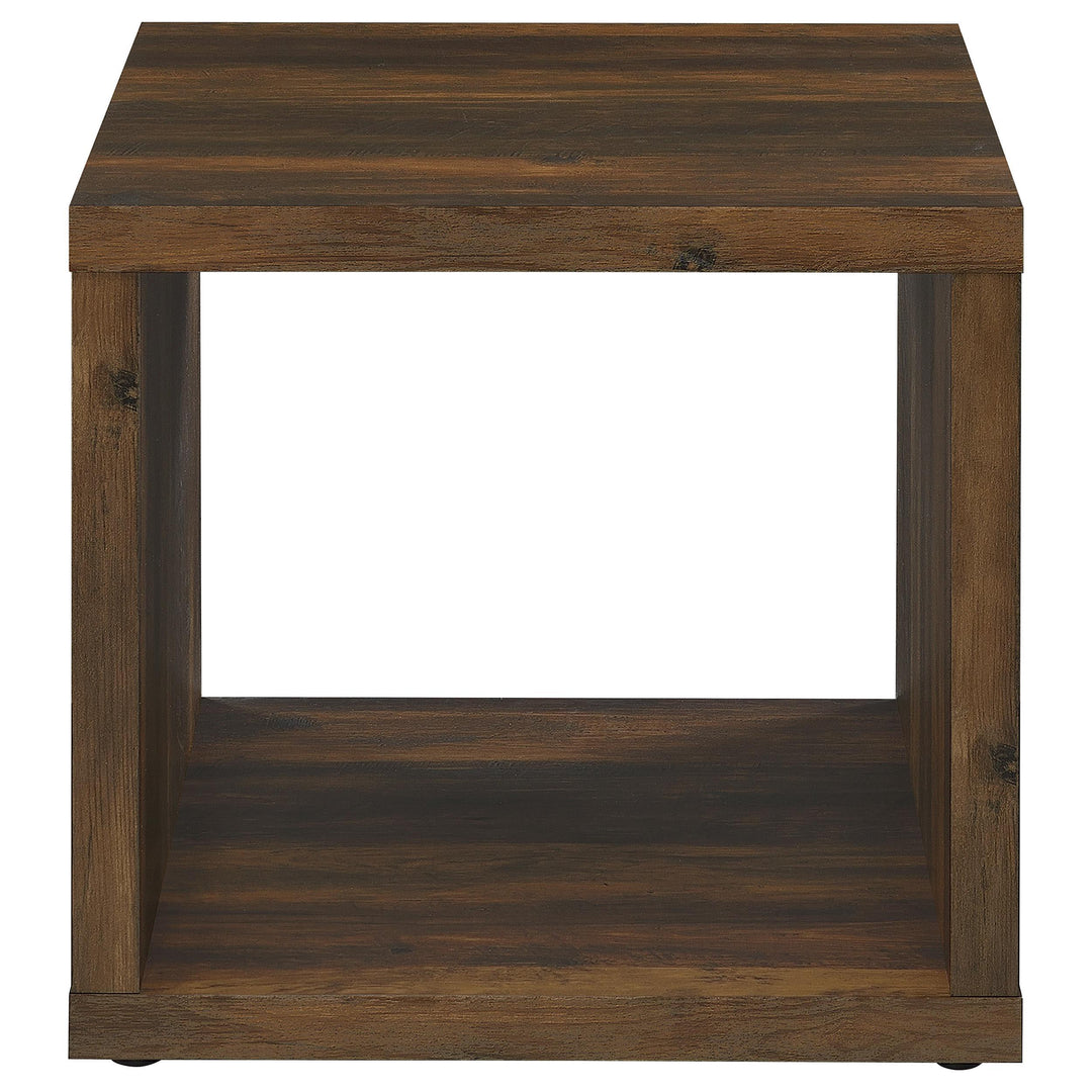 Frisco 3-piece Coffee and End Table Set Dark Pine
