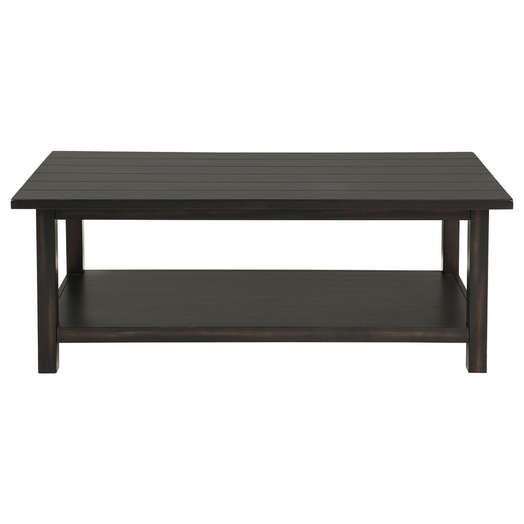 Payne 2-piece Coffee and 1-drawer End Table Set Java