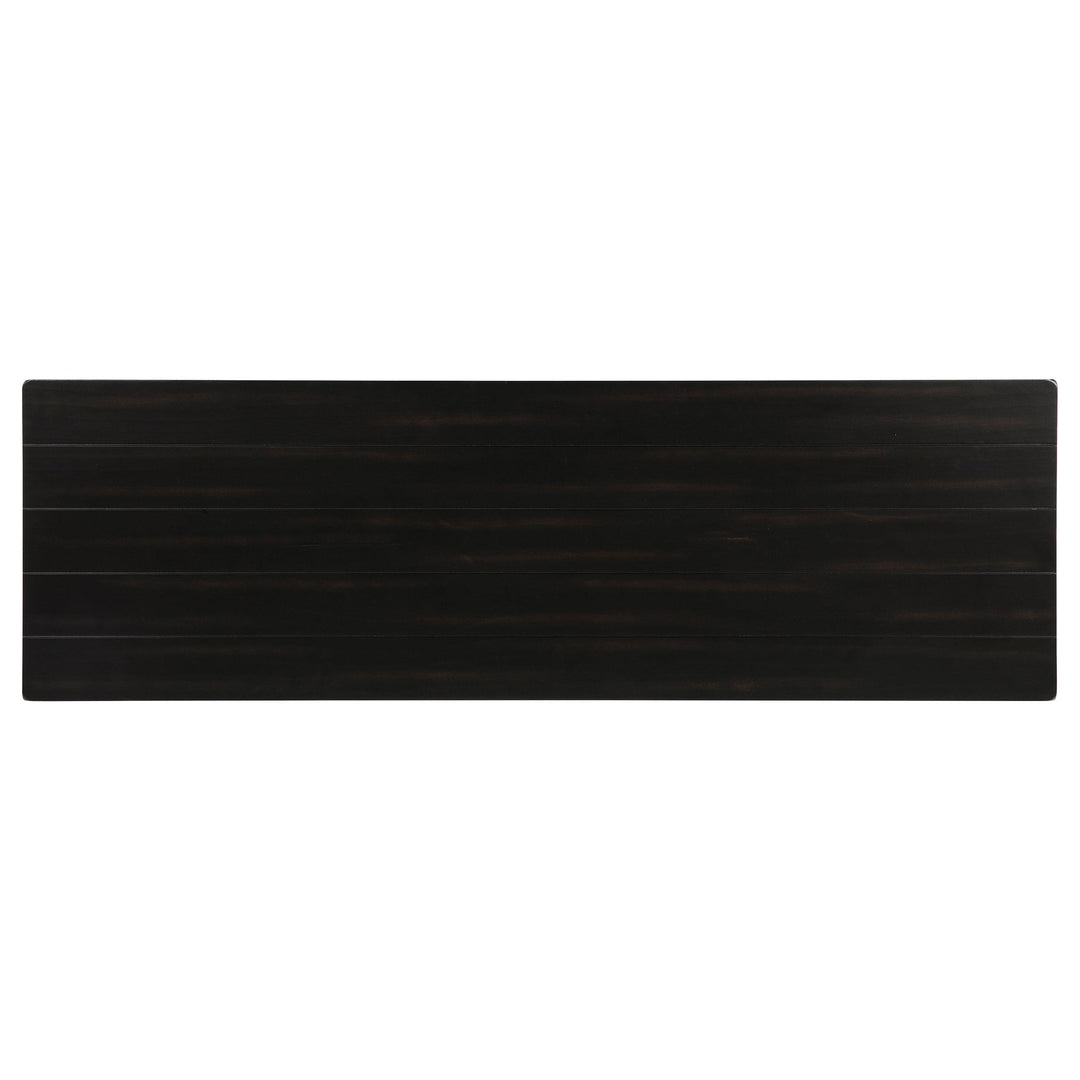 Payne Wood Entryway Sofa Console Table Java