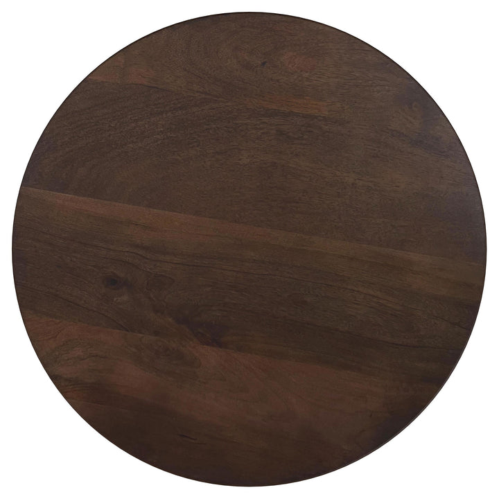 Cayenne 2-piece Solid Mango Wood Coffee Table Set Walnut