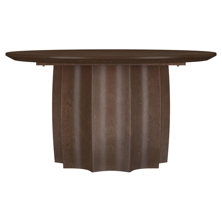 Cayenne 2-piece Solid Mango Wood Coffee Table Set Walnut